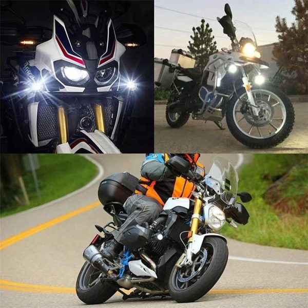 Auxiliary LED Driving Lights For BMW F800GS ADV / R1200GS / R1200GS Motorcycle - Image 2